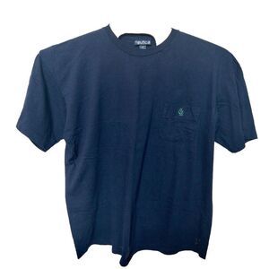 Vintage Nautica T-Shirt Made‎ In USA Mens Size 2XL